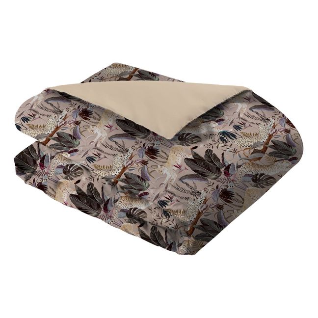 Jungle N°21 Quilt Taupe brown