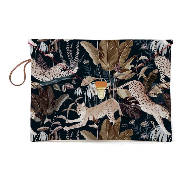 Funda MacBook Pro 13" Jungle N°22 | Azul Marino
