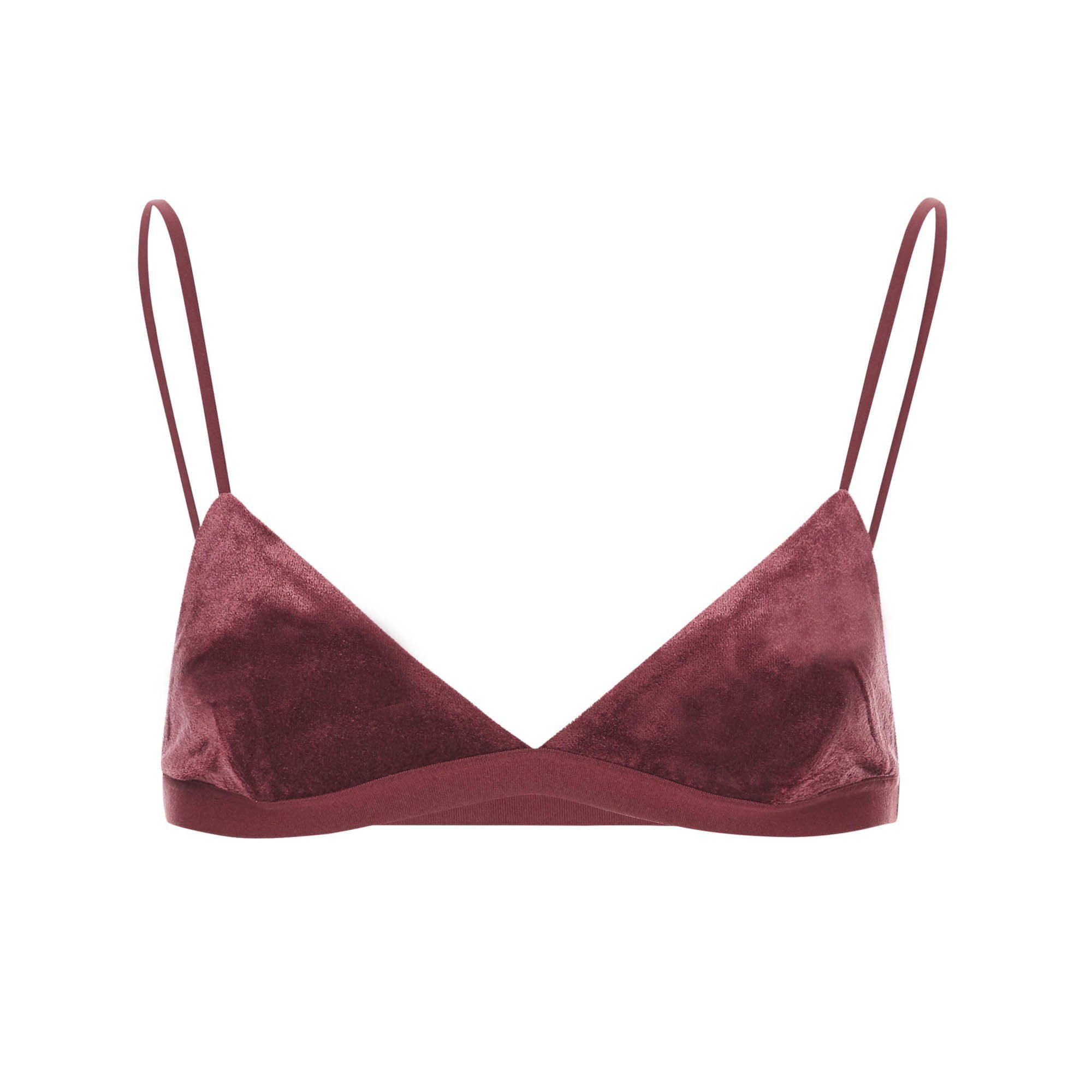 soutien gorge velours