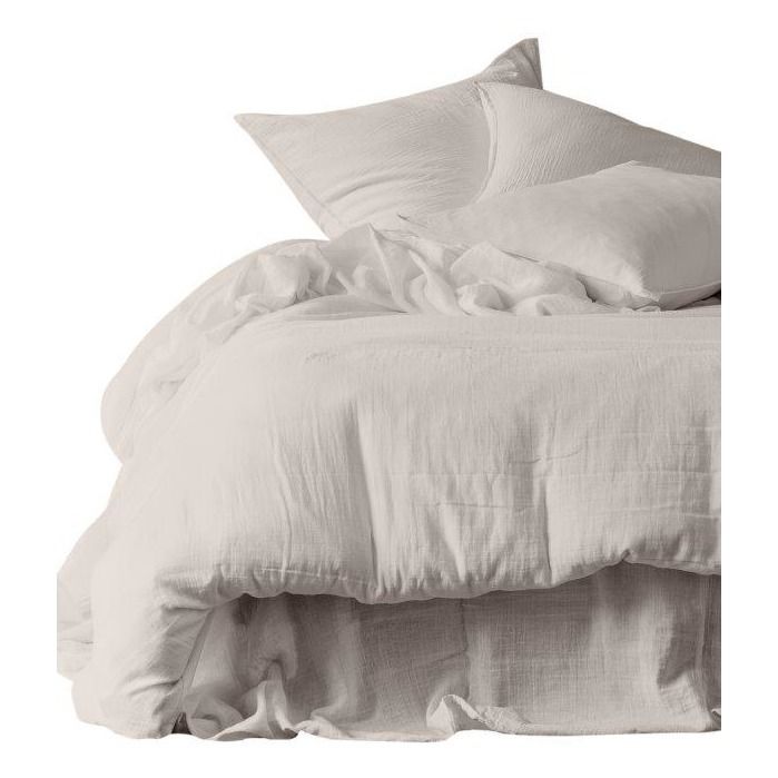 Haomy Dili Cotton Voile Duvet Cover Linen Smallable