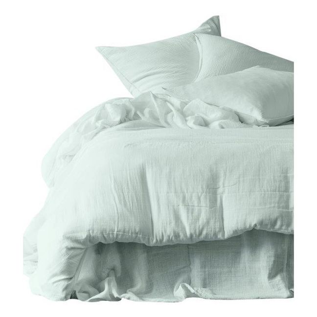 Dili Cotton Voile Pillowcase | Celadon