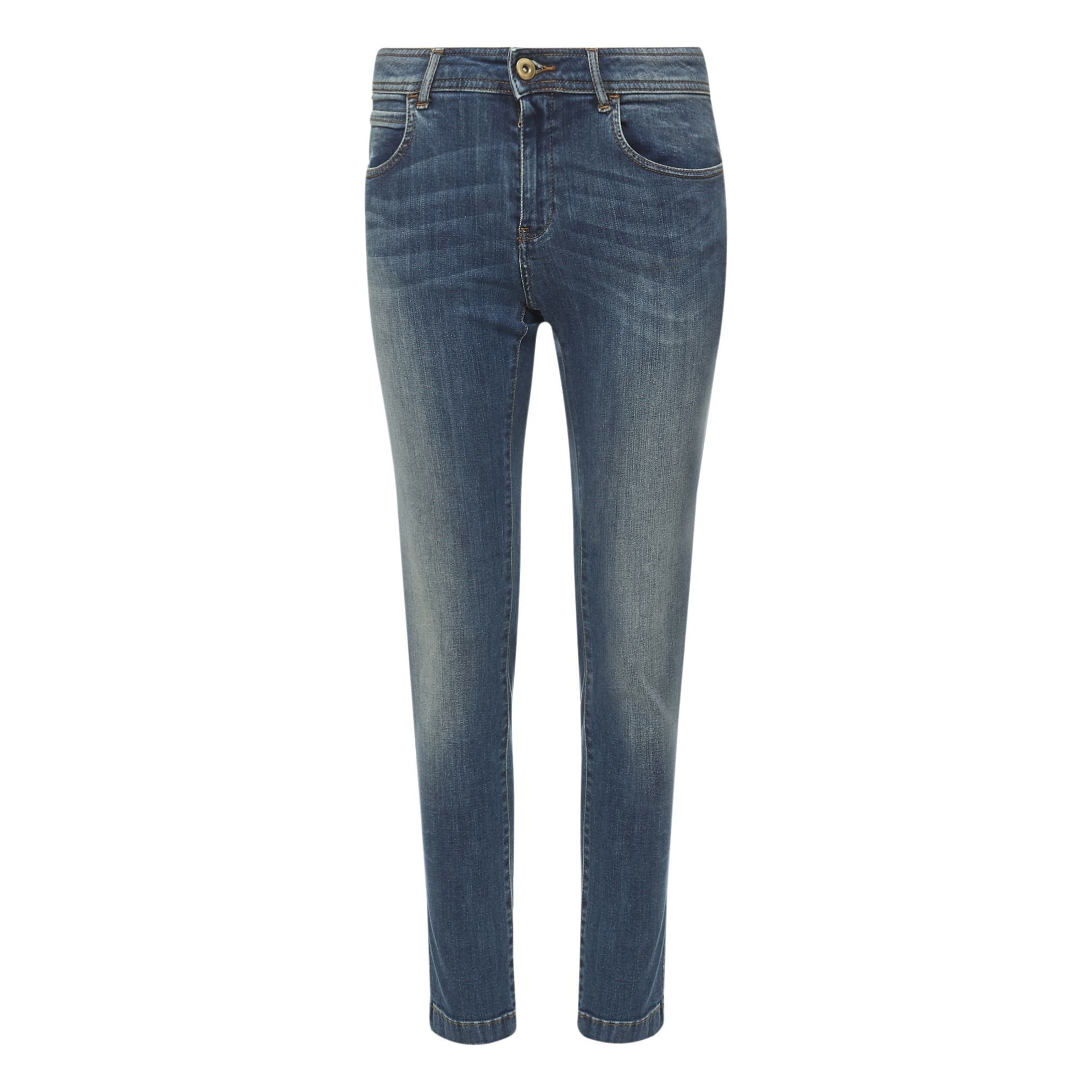 Sessun - Jean Slim Stoneford - Femme - Bleu