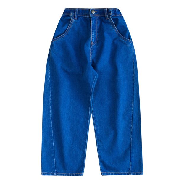 Oversized Jeans Blue Main Story Fashion Children