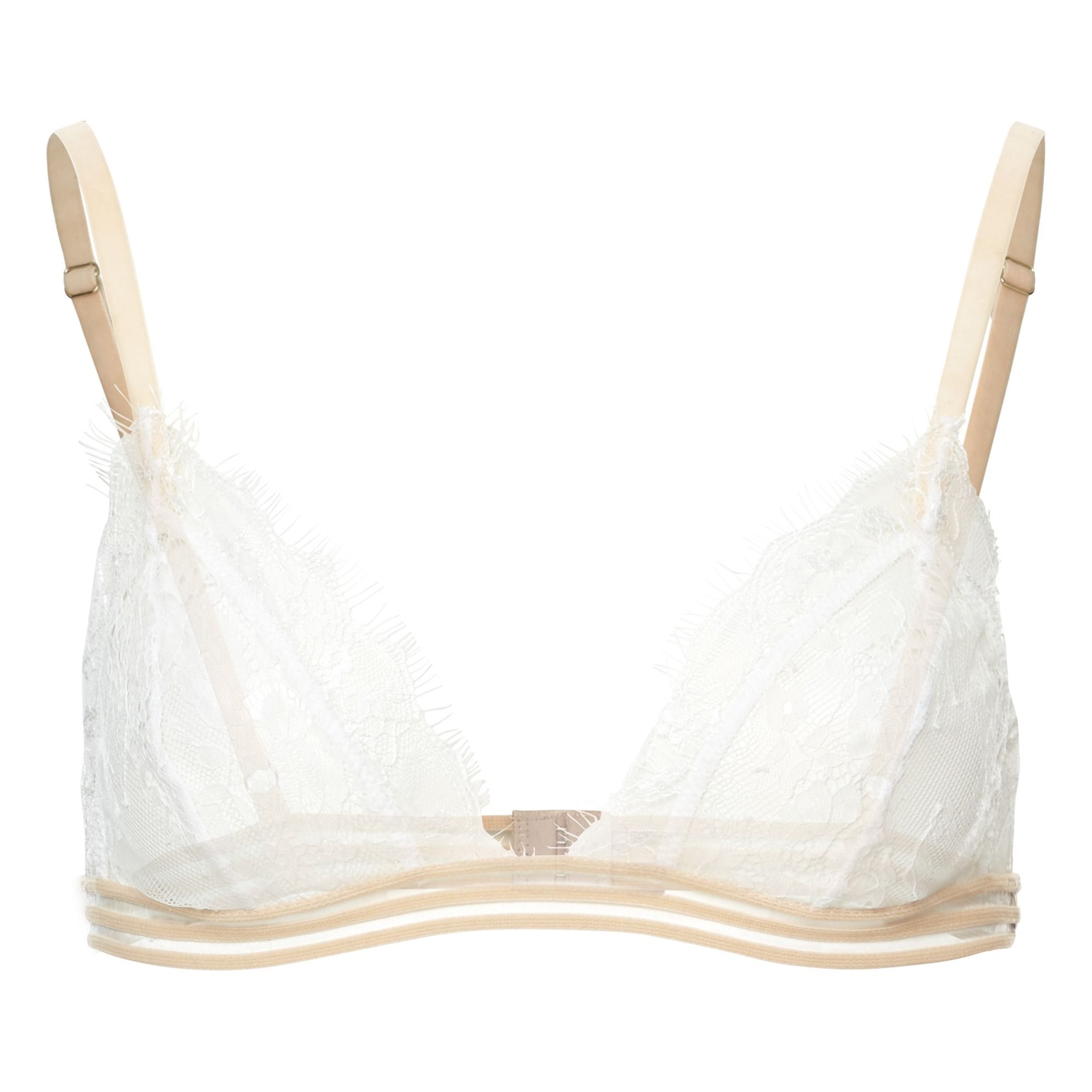 brassiere dentelle bleu marine