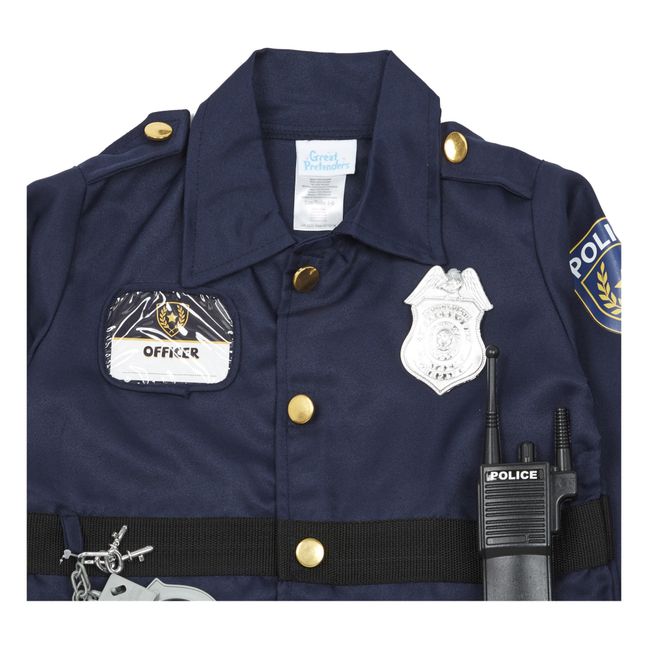 Costume da poliziotto Blu