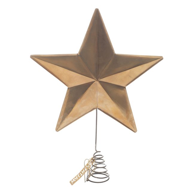 Brass Christmas Tree Star | Brass
