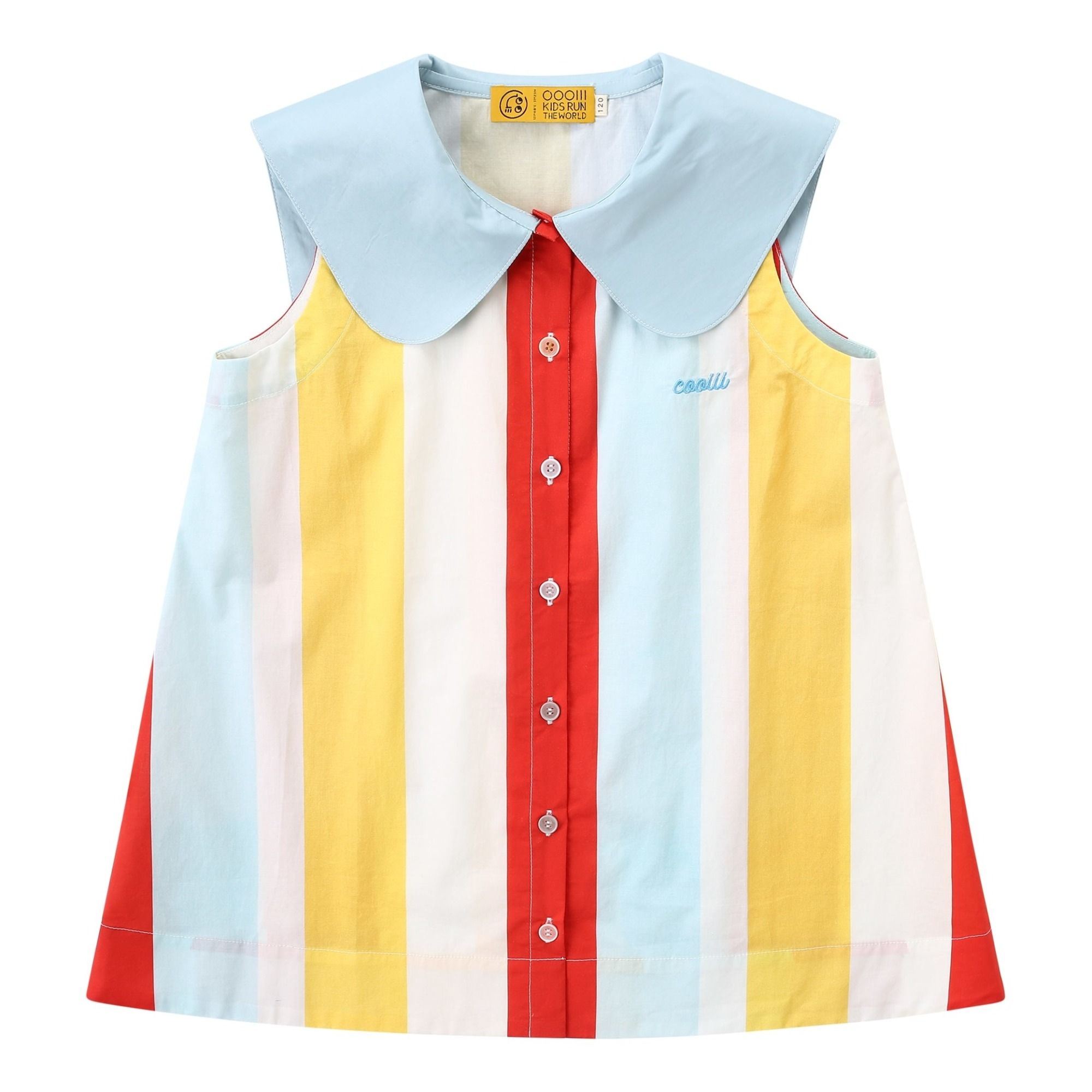 Cooiii - Robe Colorful Parasol - Fille - Jaune