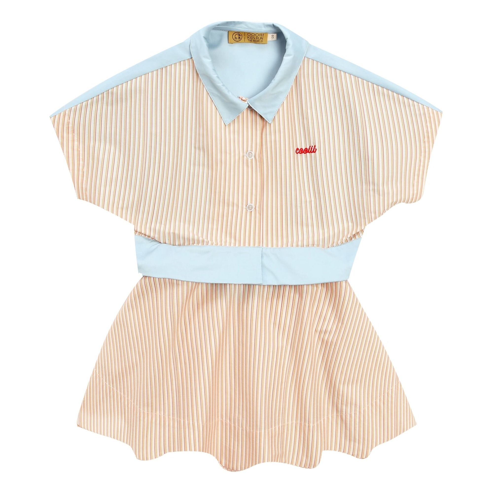 Cooiii - Robe - Fille - Bleu