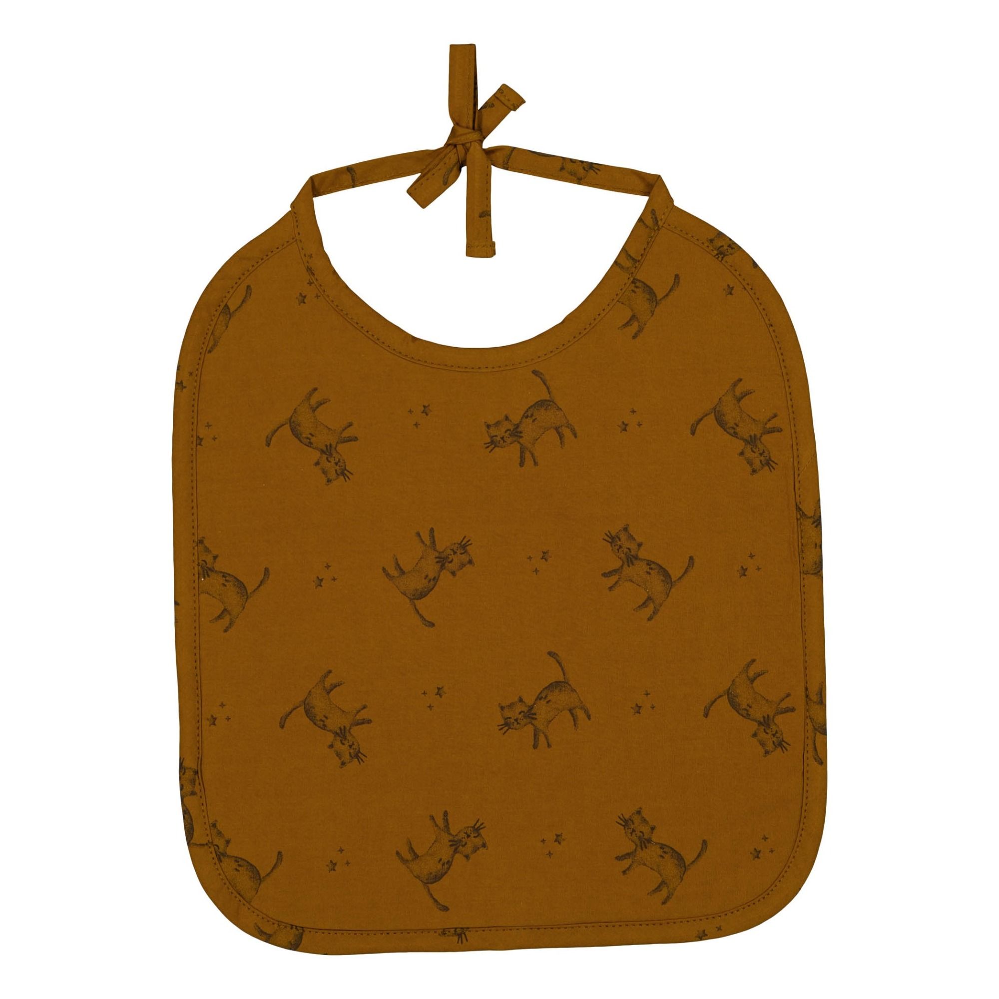 Rose in April - Bavoir Anna chat - Brun roux