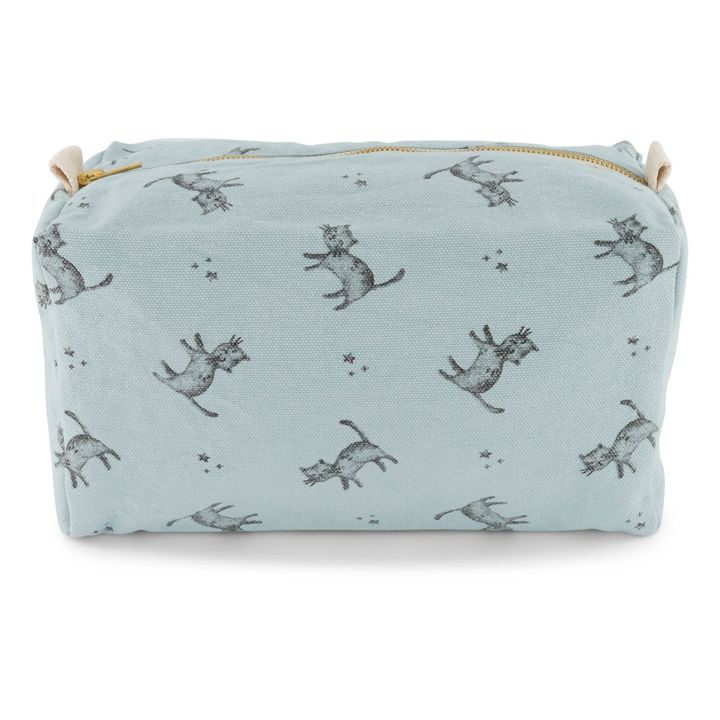Vic Cat Toiletry Case Blue- Product image n°0