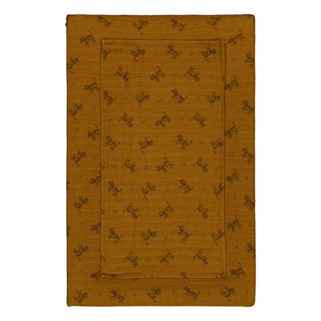 Fanny Cat Changing Mat Cover Russet