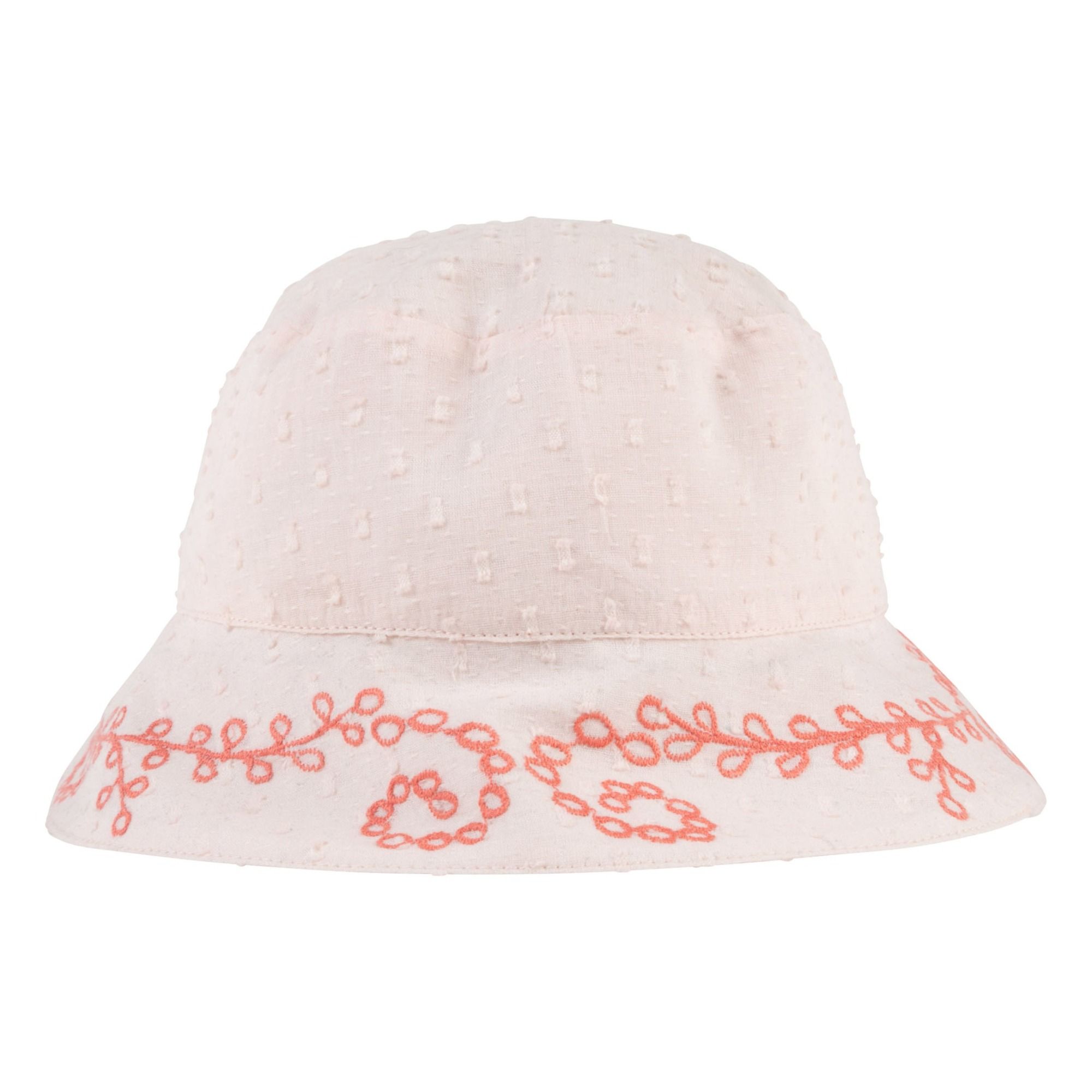 Carrement Beau - Chapeau Plumetis - Fille - Rose pâle