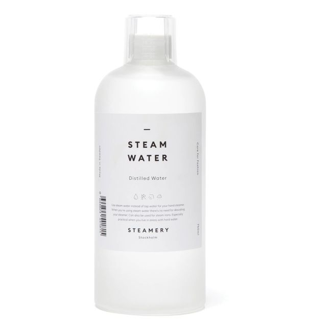 Distilled water for steamer
