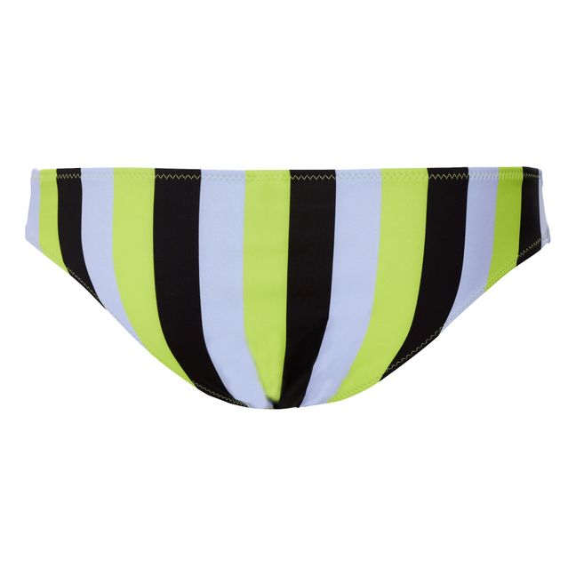Elle Striped Bikini Briefs | Lavender