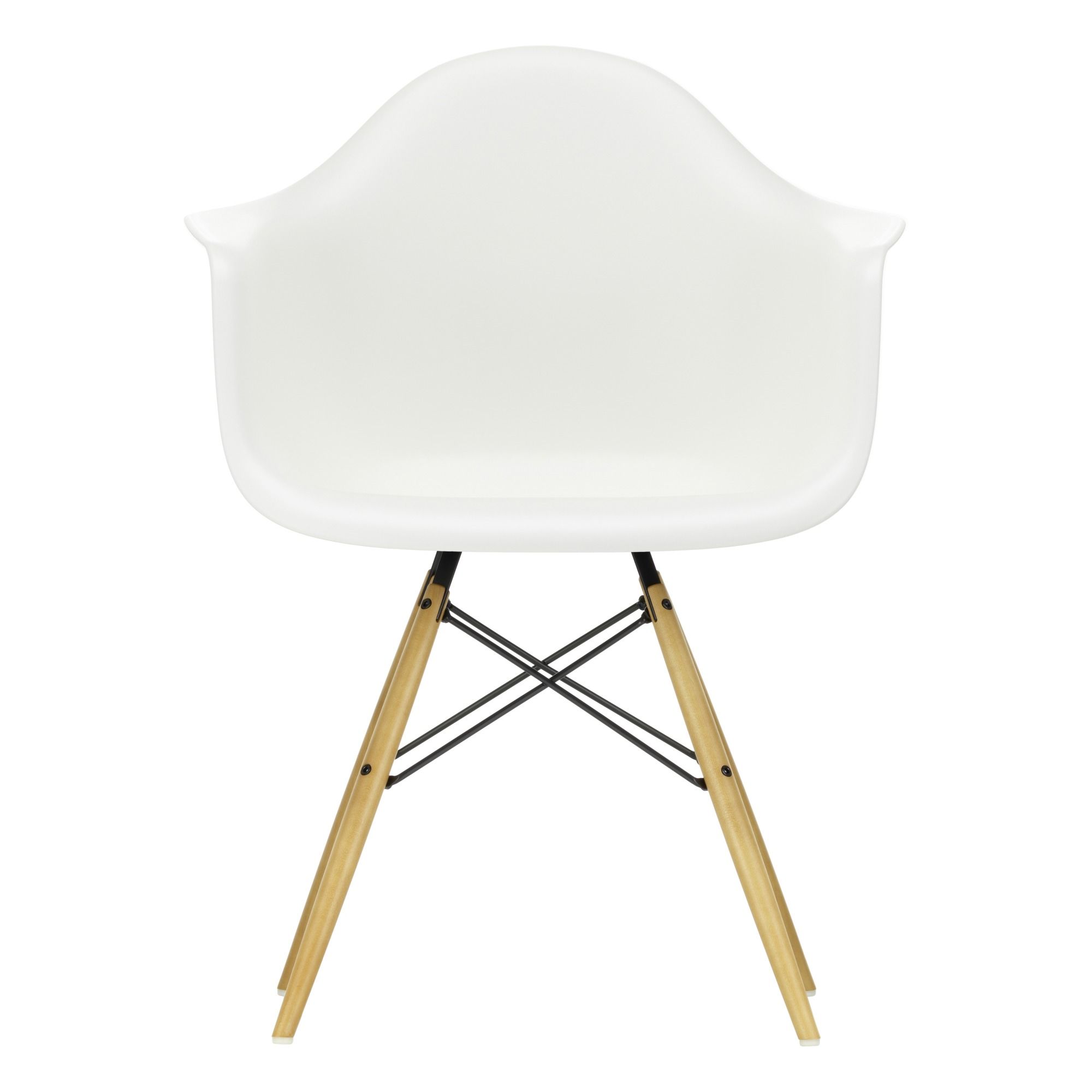 Vitra - Fauteuil DAW plastic - Charles & Ray Eames - Blanc