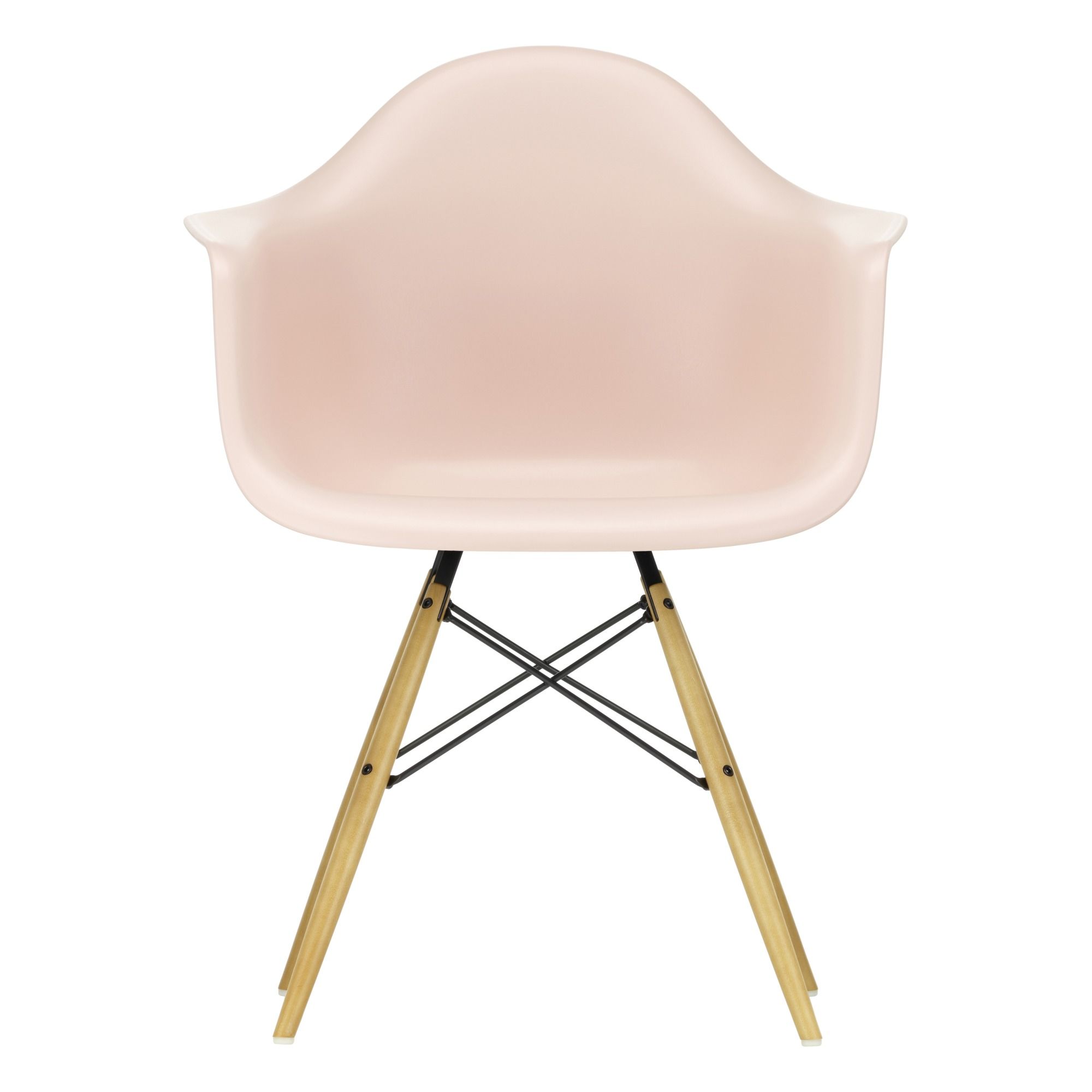 Vitra - Fauteuil DAW plastic - Charles & Ray Eames - Rose tendre