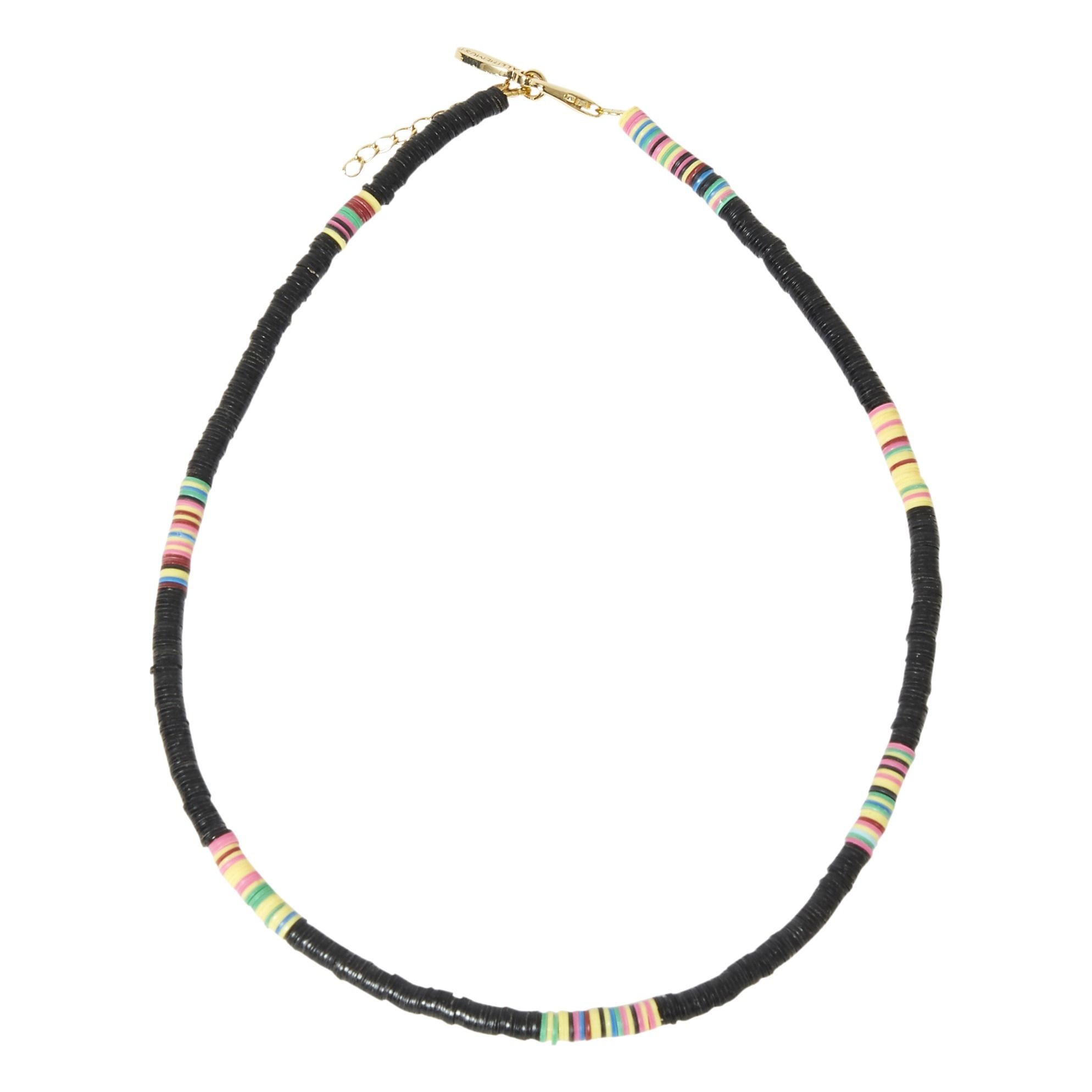 Allthemust - Collier Fin Heishi - Femme - Noir