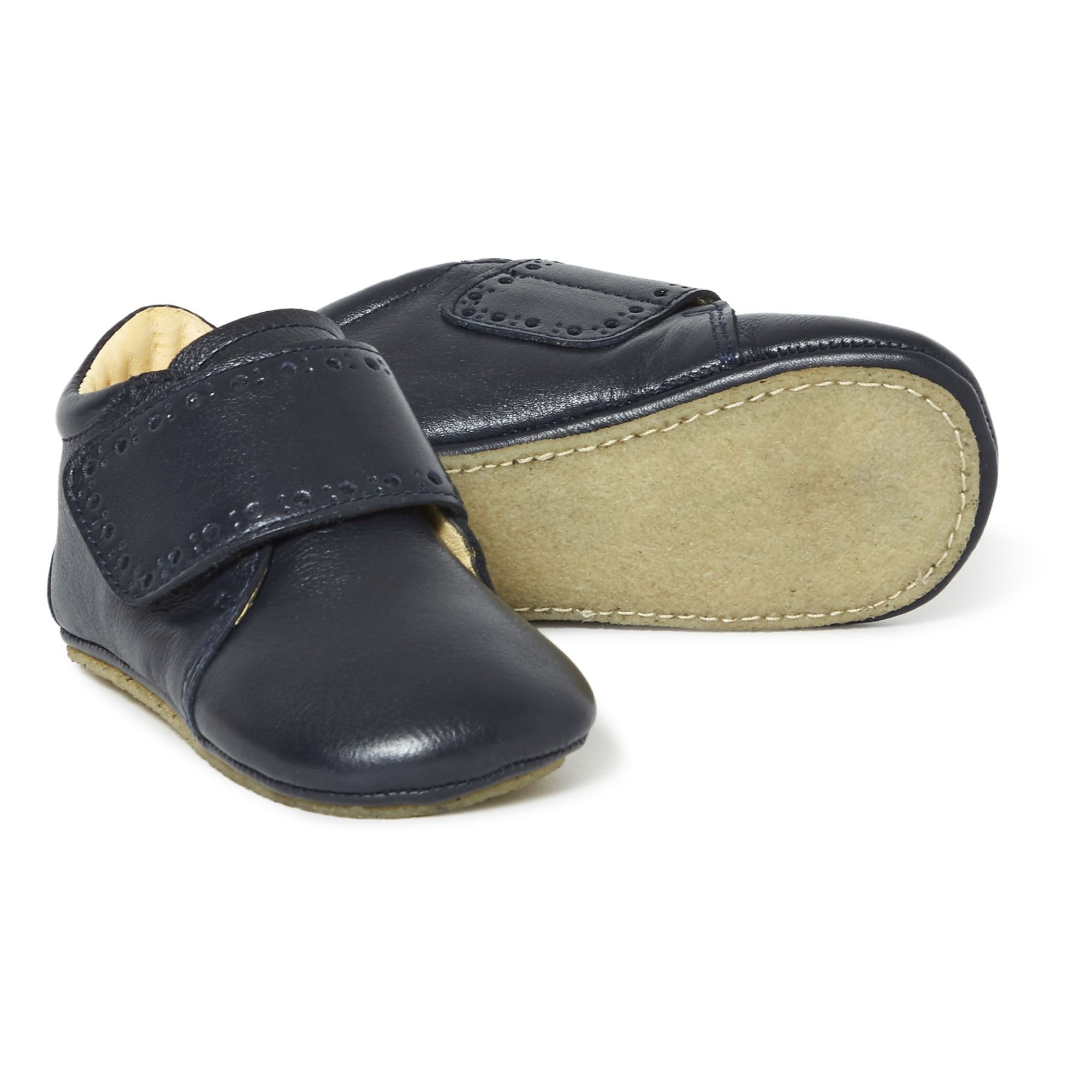 Velcro slippers Navy blue Angulus Shoes Baby , Children