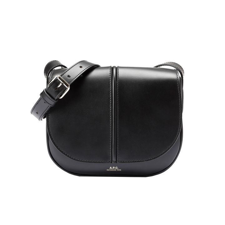 Betty smooth leather bag | Black- Product image n°0