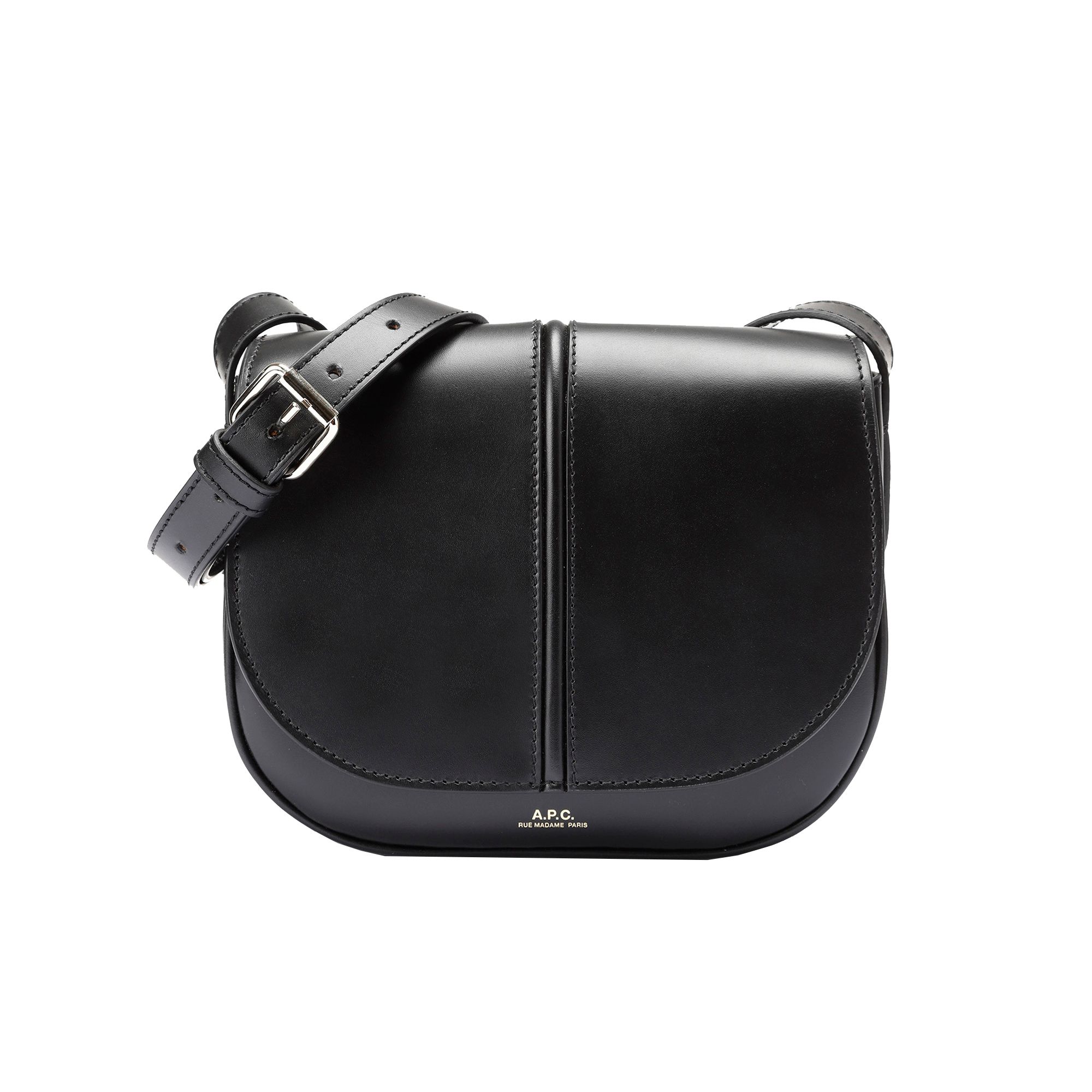 A.P.C. - Betty smooth leather bag - Black | Smallable
