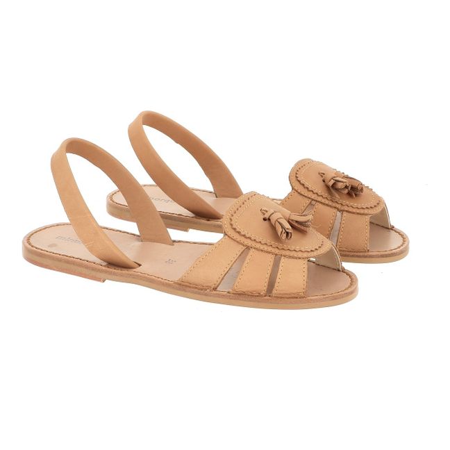 Sandales Avarca Neo 2 Cuir - Collection Adulte Naturel