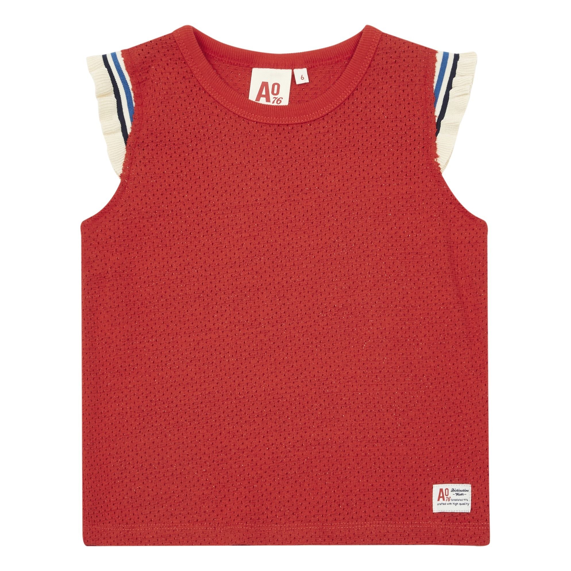 AO76 - Débardeur - Fille - Rouge