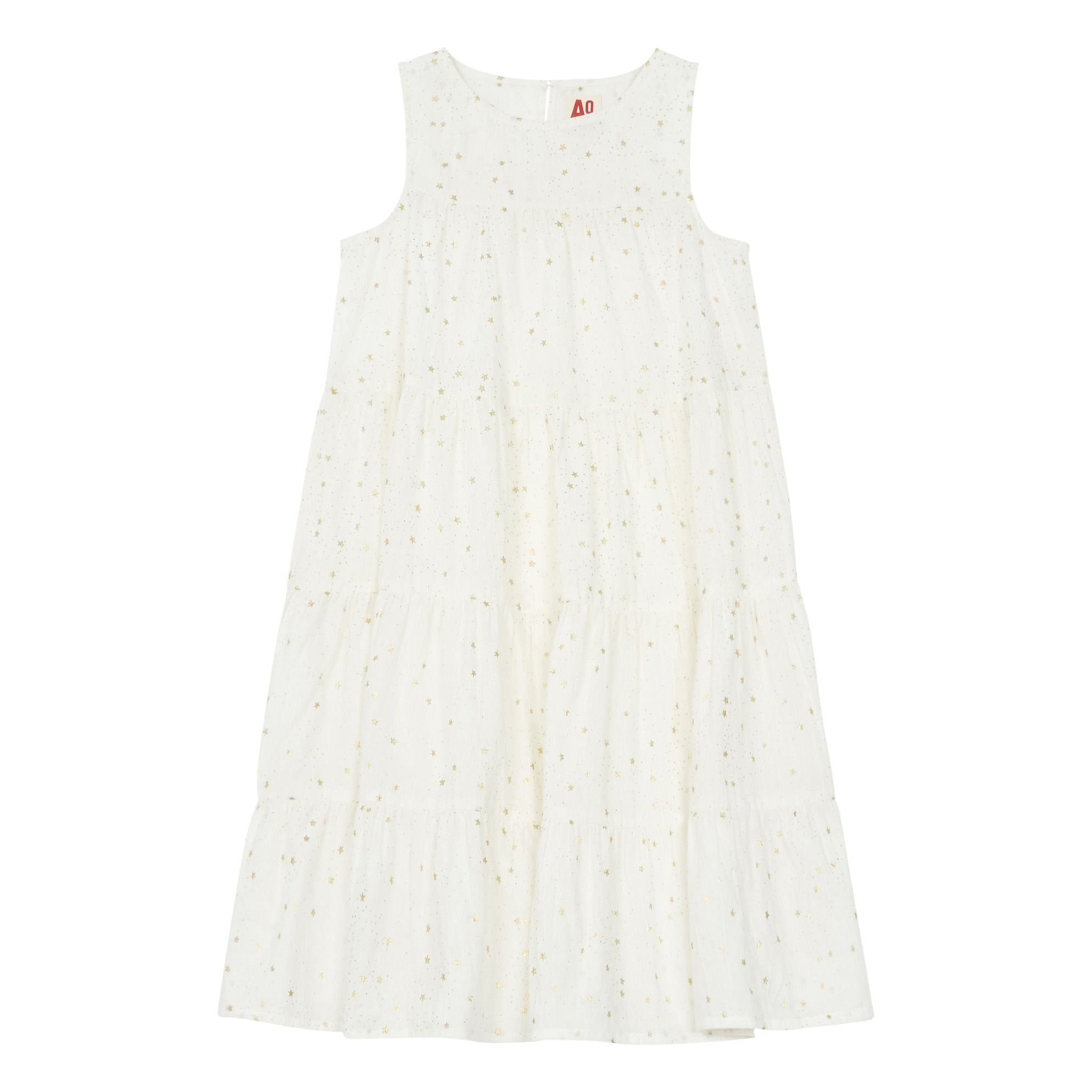 AO76 - Robe Longue Bella - Fille - Blanc