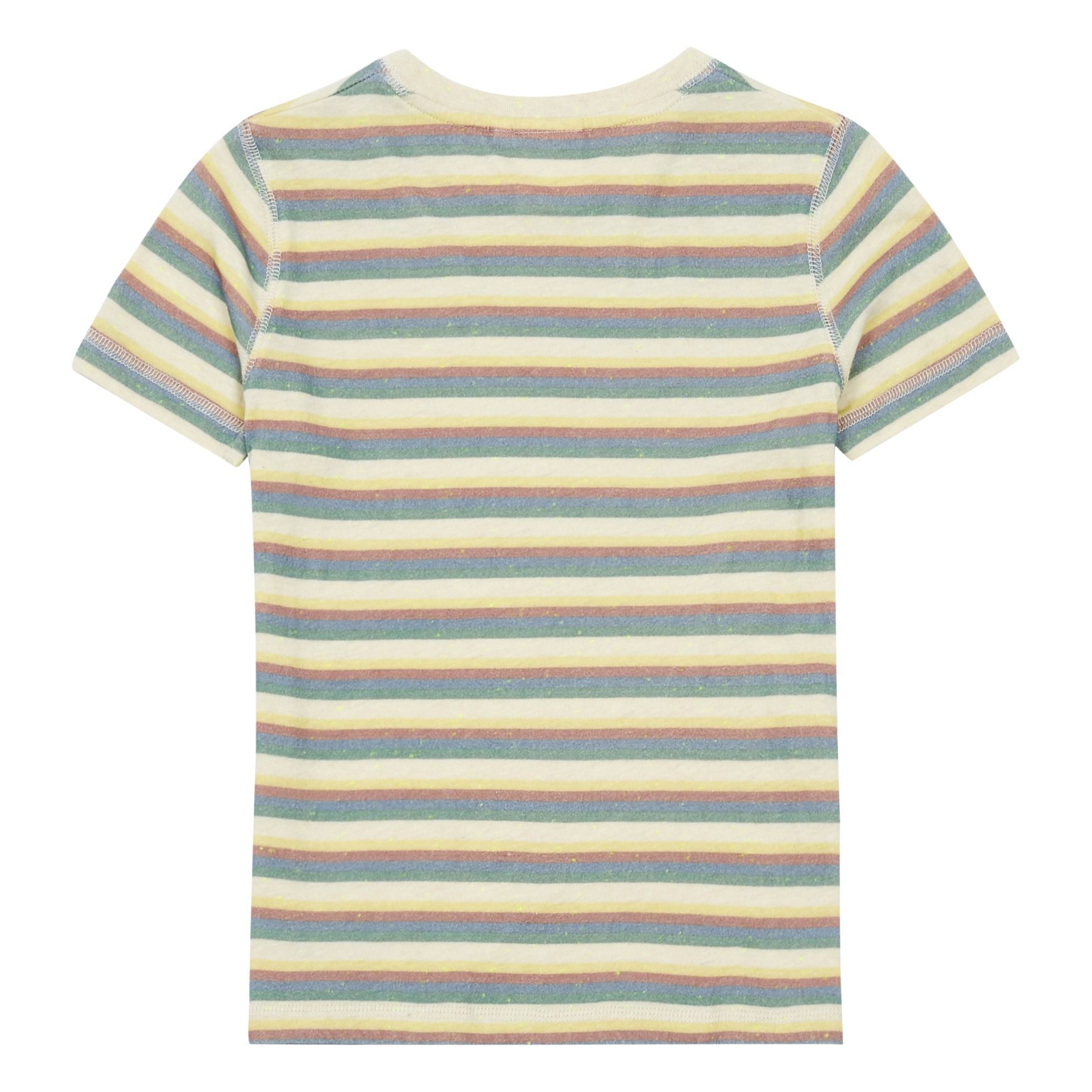 blue effect boys T-shirt Vintage with stripes