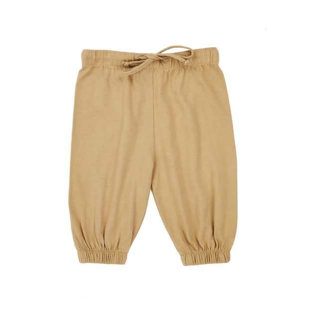 baby khaki joggers