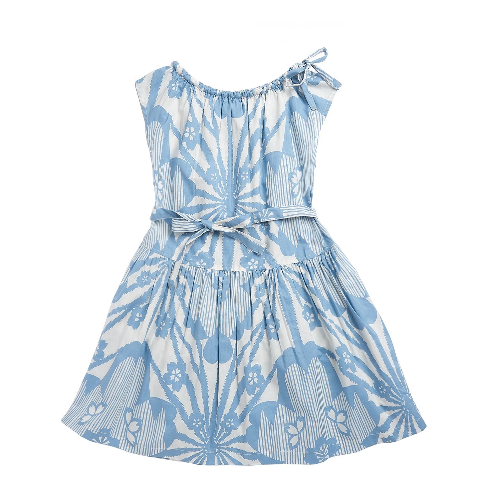 Caramel - Robe Notting Hill - Fille - Bleu