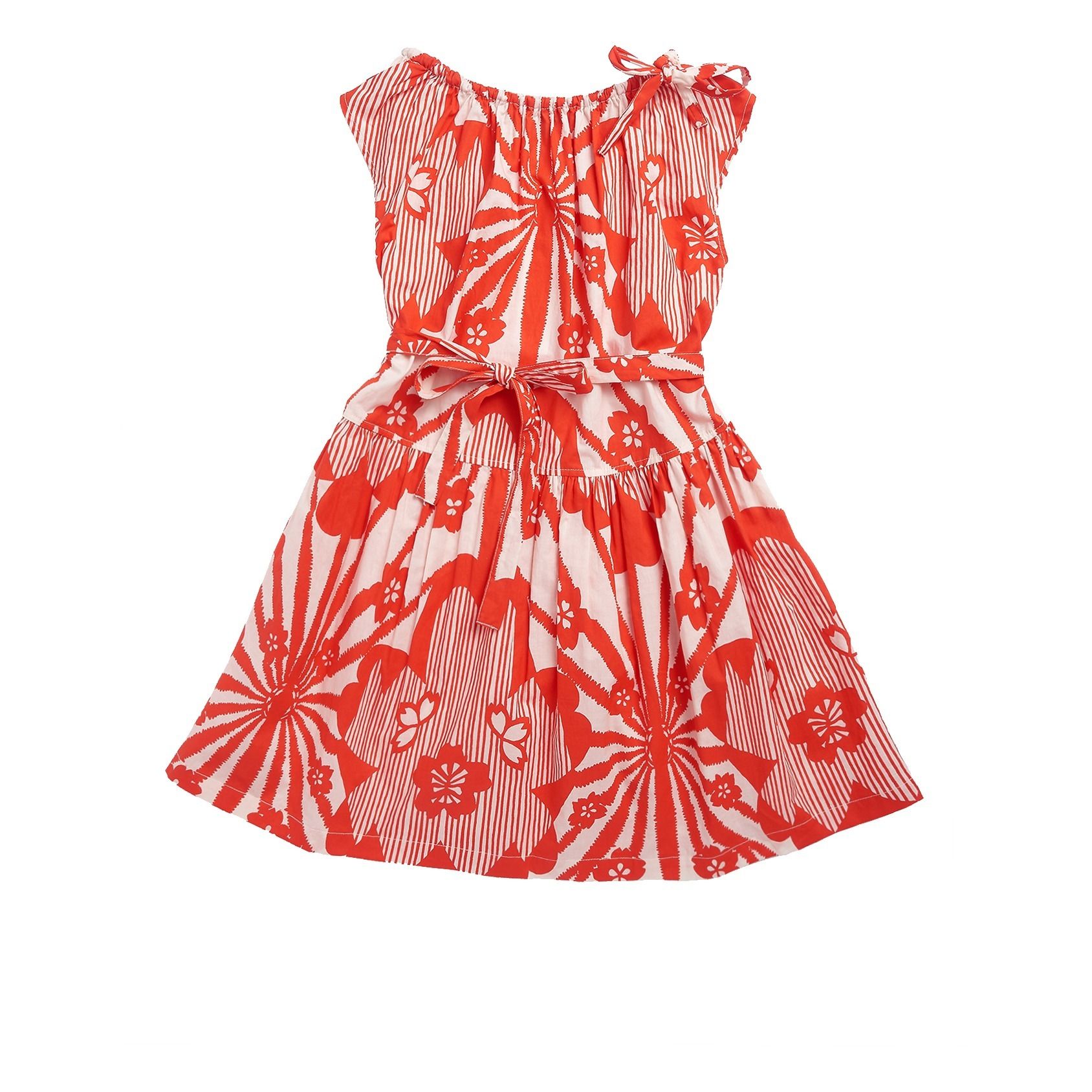 Caramel - Robe Notting Hill - Fille - Rouge