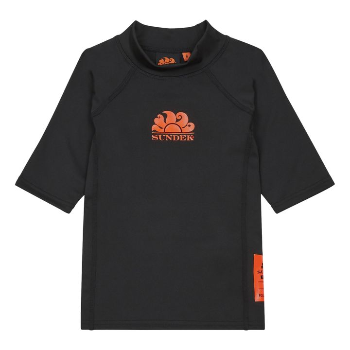 T-Shirt UV-Schutz Schwarz- Produktbild Nr. 0