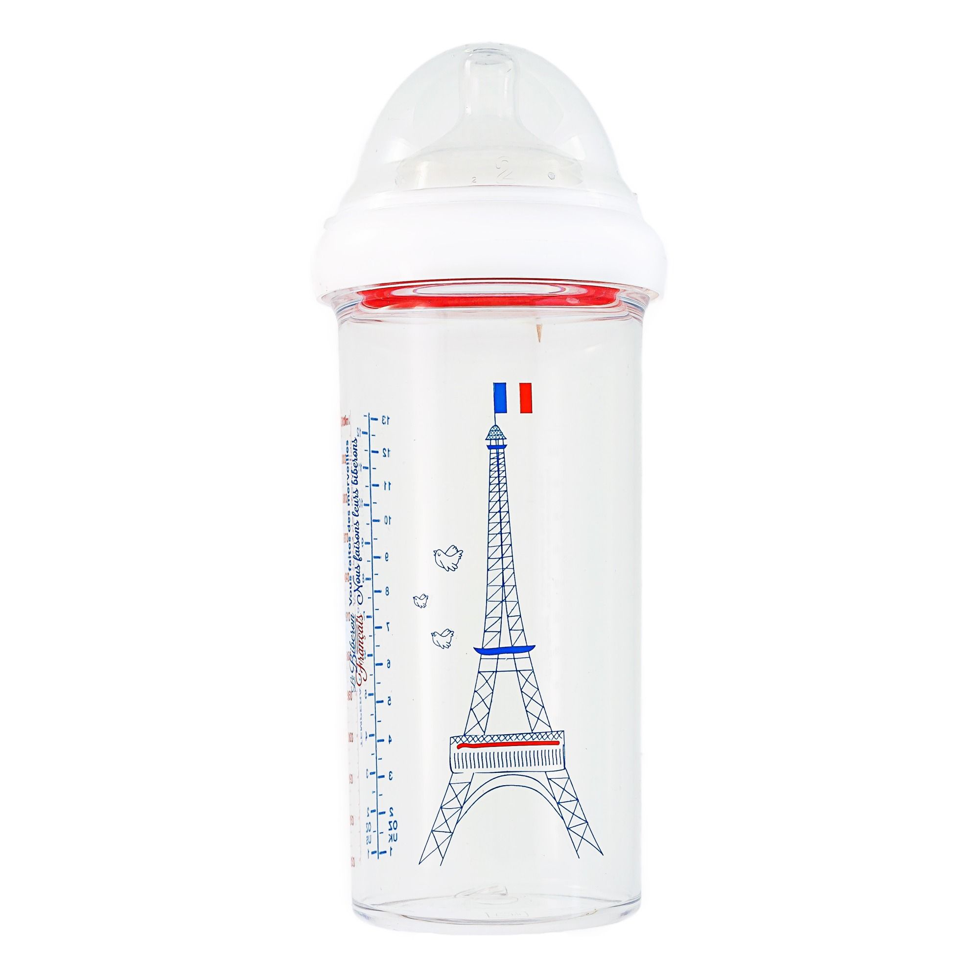 Le biberon français - Biberon Tour Eiffel Inès de la Fressange 360 ml - Bleu