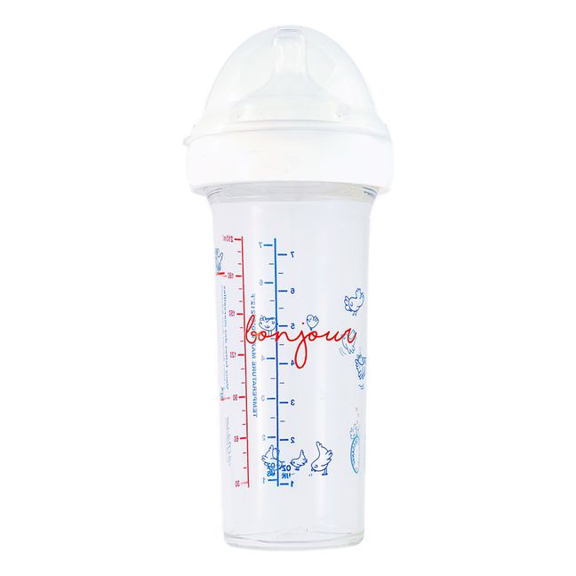 Babyflasche Bonjour Inès de la Fressange 210 ml | Weiß