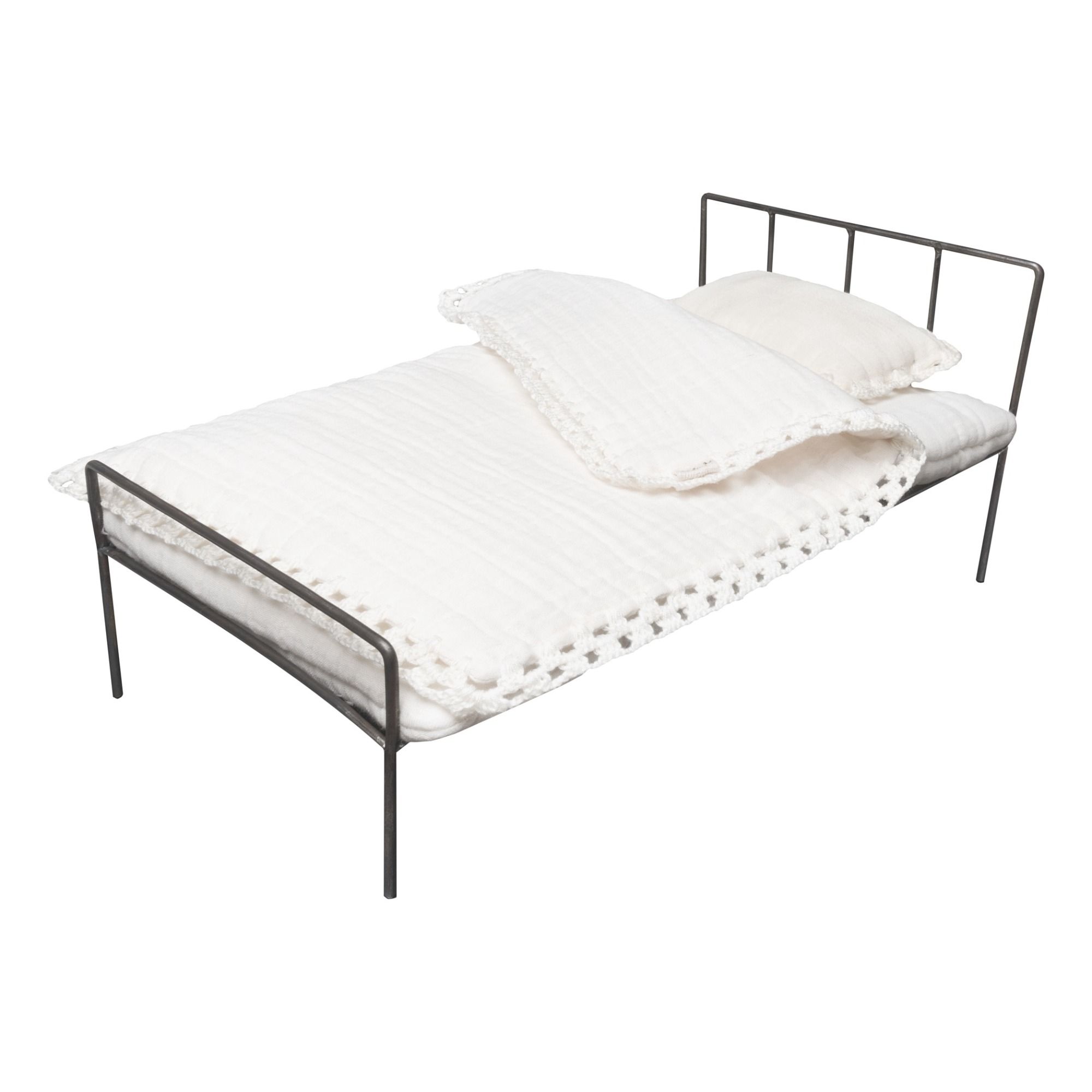 metal doll bed