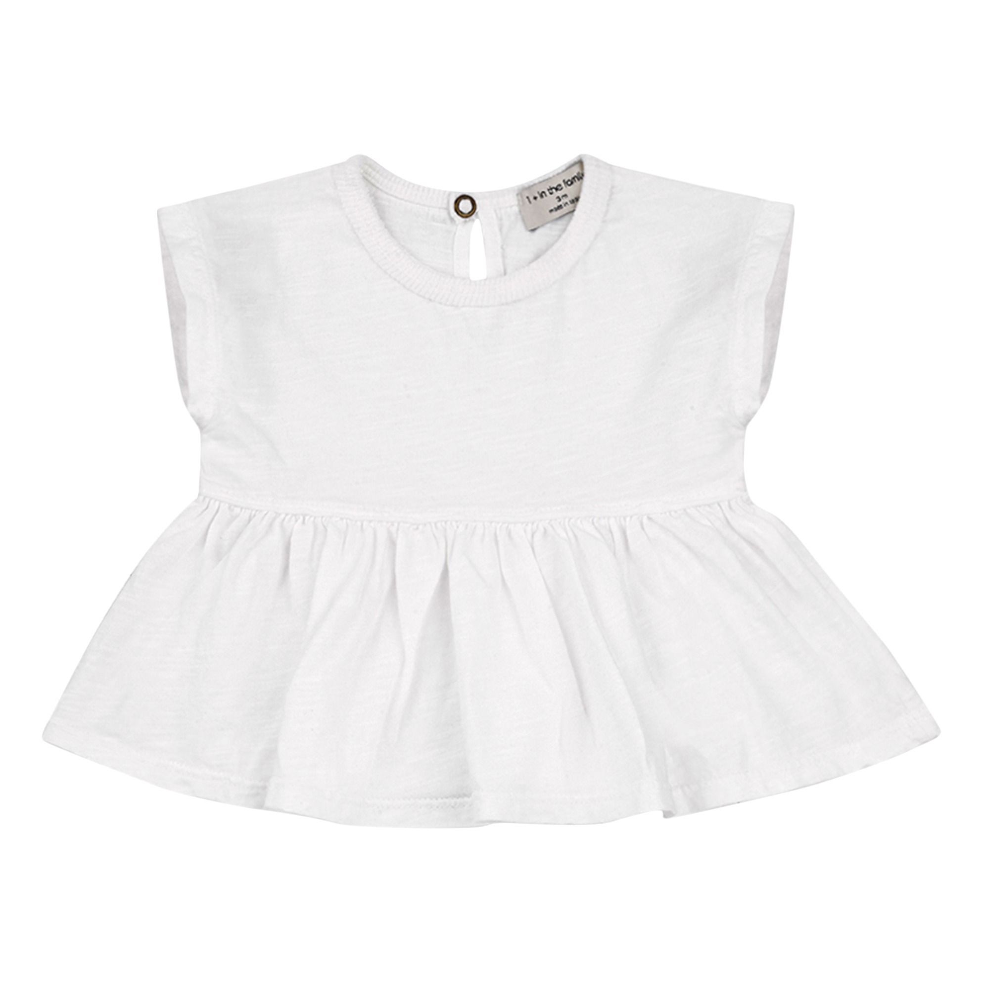 1+ in the family - T-shirt Ponza - Fille - Blanc