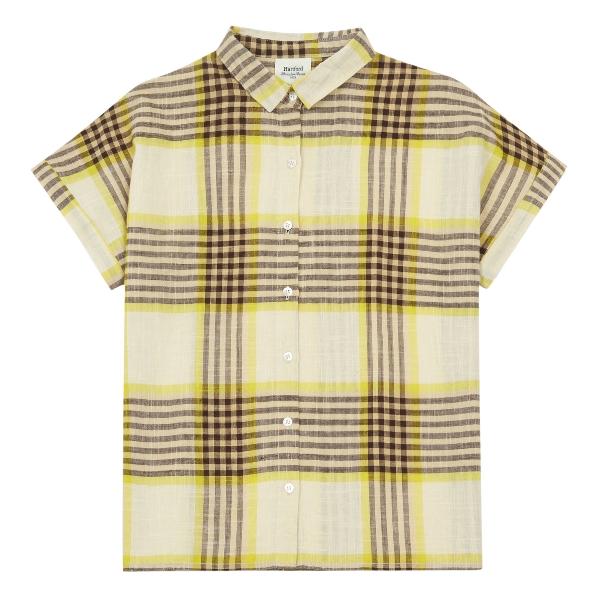 Checkered blouse Yellow Hartford Fashion Teen , Children