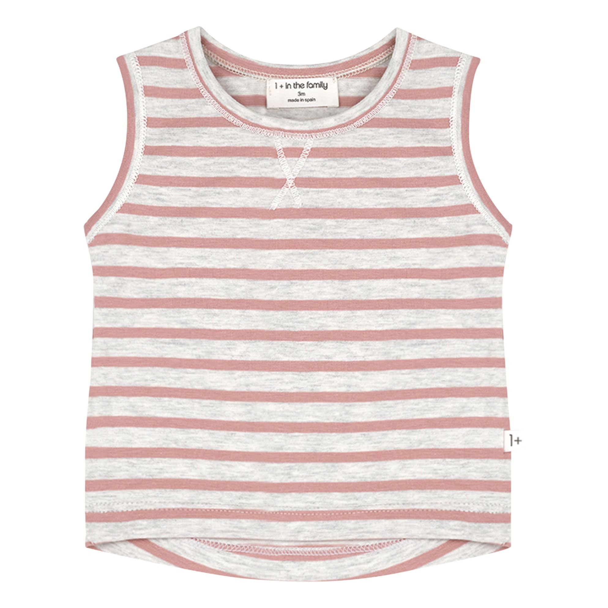 1+ in the family - Débardeur Eze - Fille - Rose