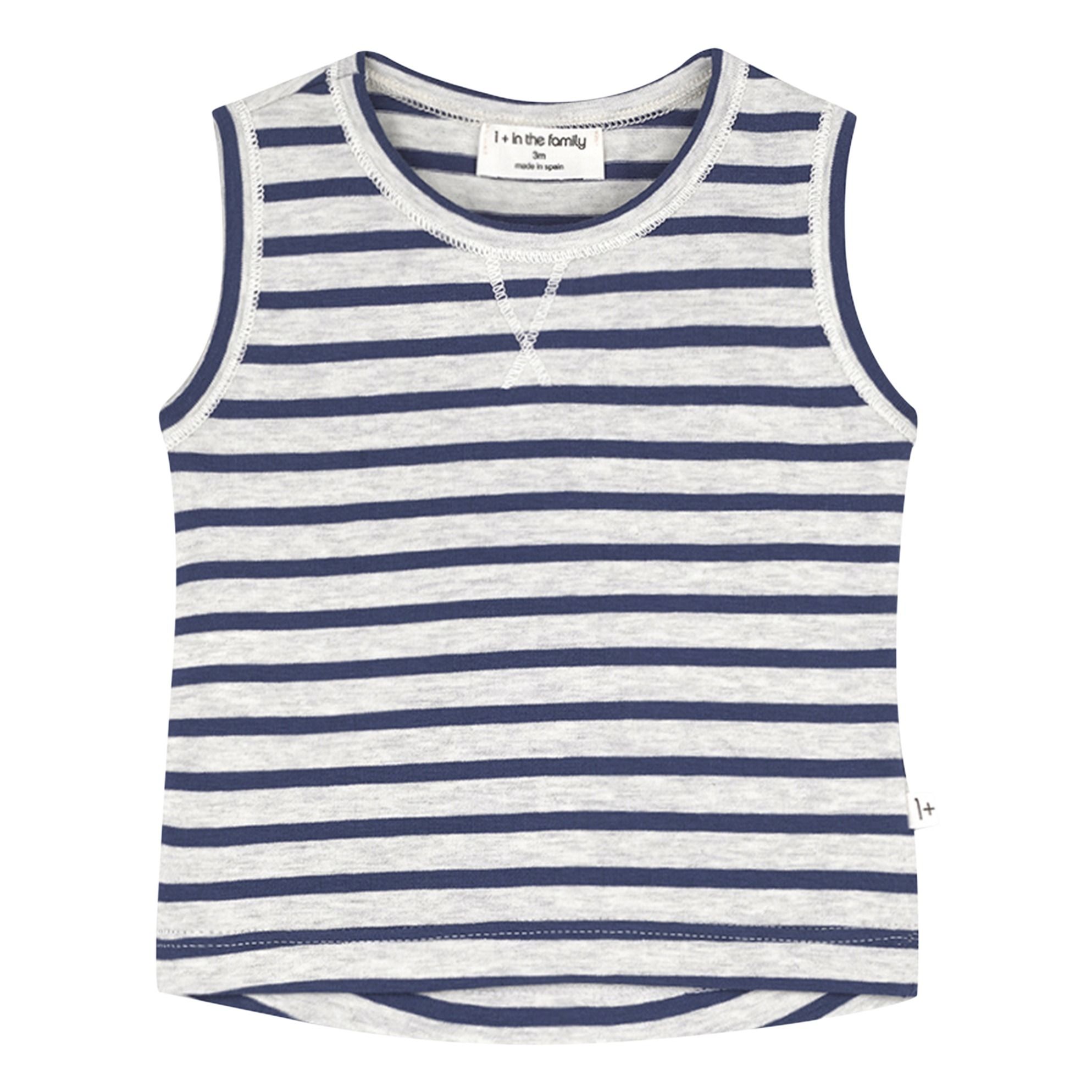 1+ in the family - Débardeur Eze - Garçon - Bleu