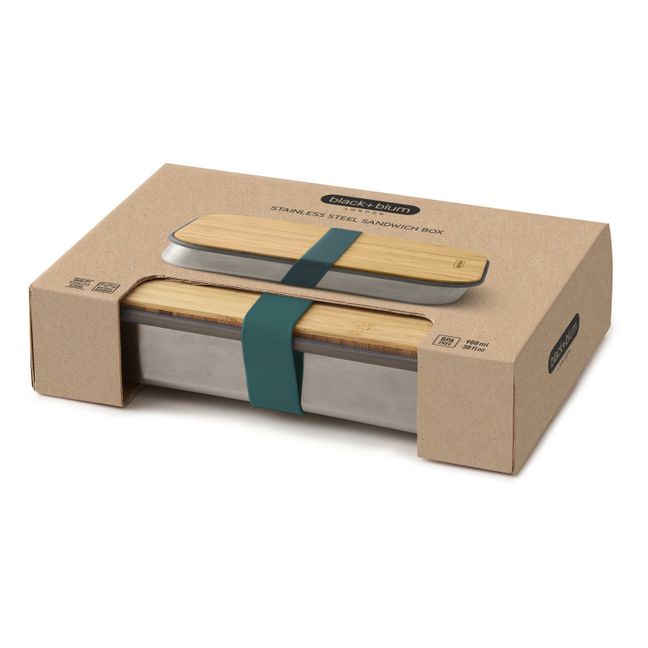 Sandwich Box Stainless | Blau