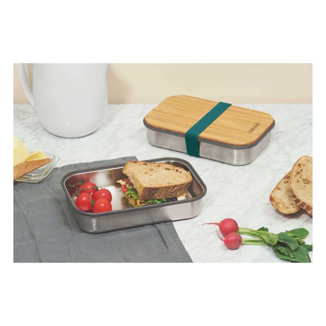 Sandwich Box Stainless | Blau