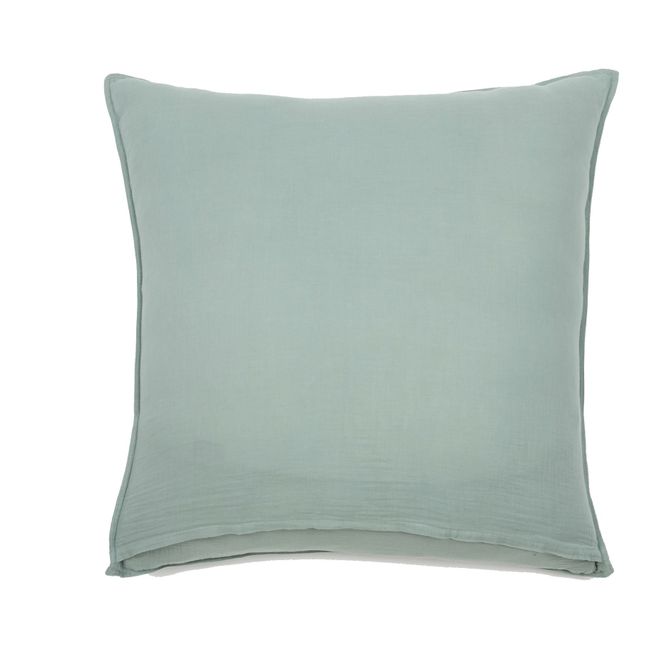 Dili Cotton Voile Pillowcase Celadon