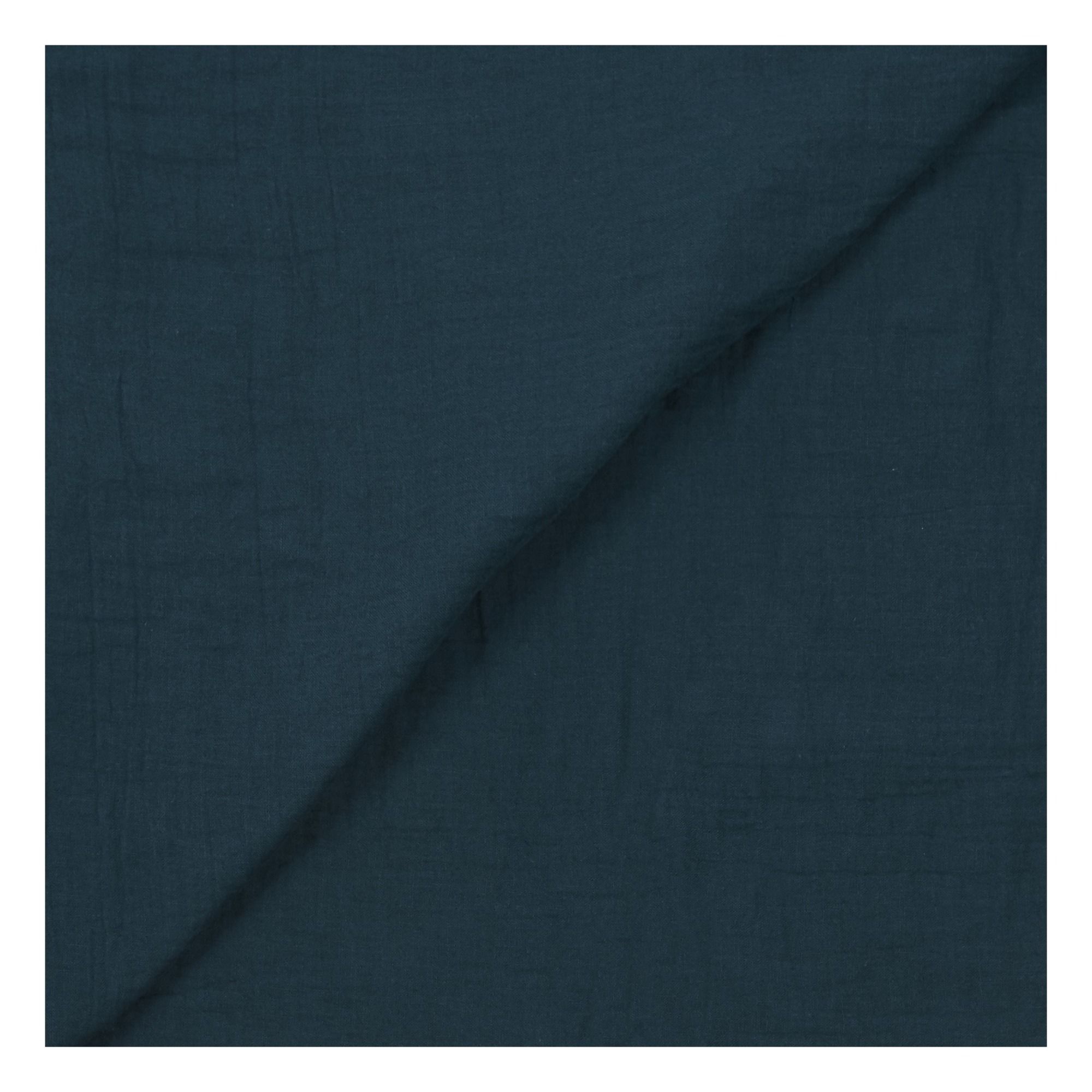 Harmony - Housse de couette en voile de coton Dili - Bleu de Prusse