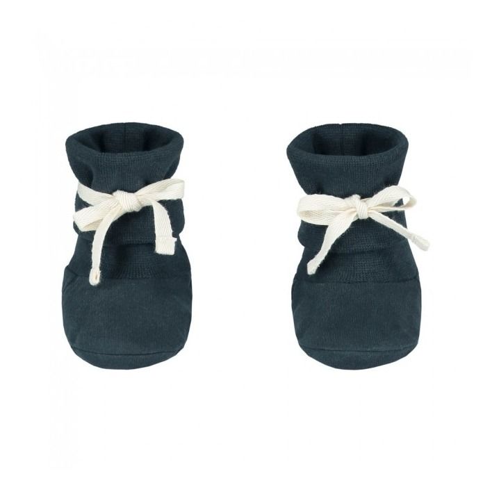 Scarpette bebè cotone bio Blu Gray Label Scarpe Bebè