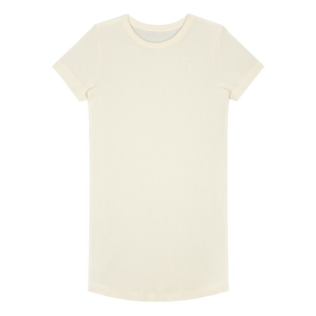 Maglietta pigiama in Cotone Bio | Bianco