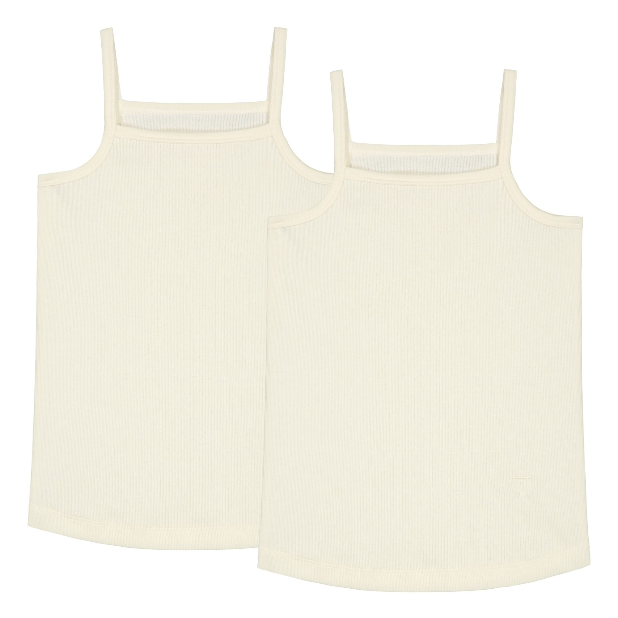Gray Label - Débardeur Coton Bio - Fille - Blanc cassé