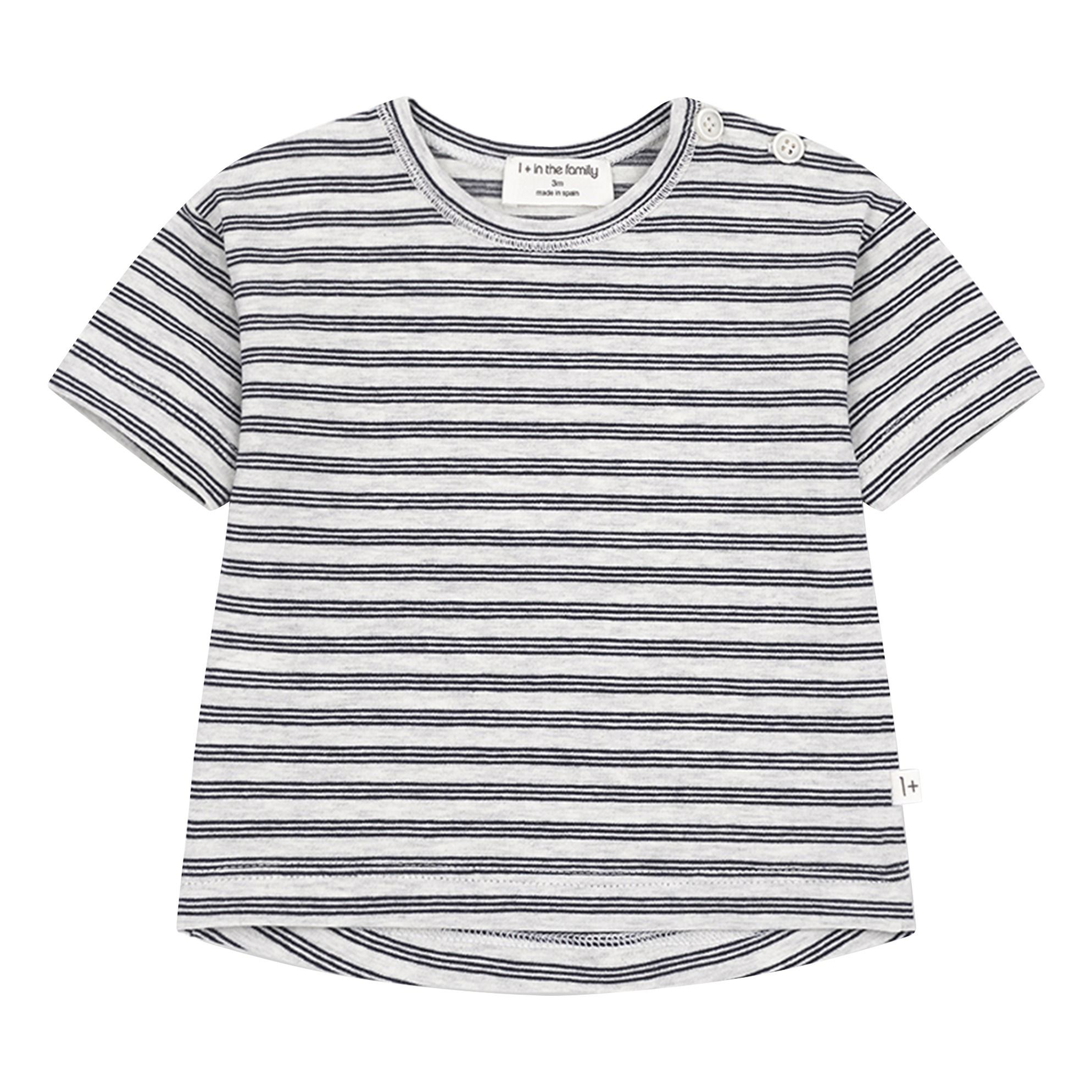 1+ in the family - T-shirt Sete - Garçon - Bleu