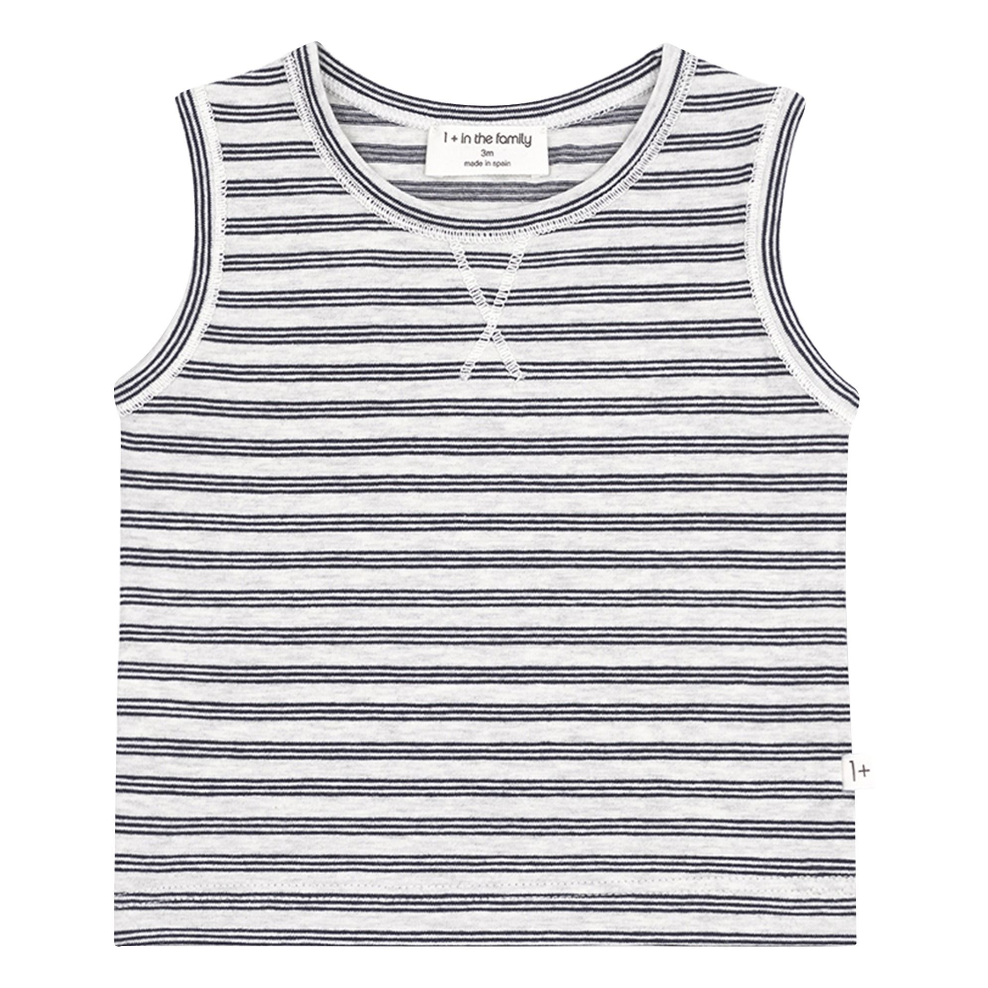 1+ in the family - Débardeur Avignon - Garçon - Bleu marine