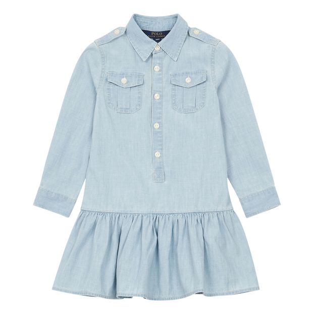 ralph lauren denim shirt dress