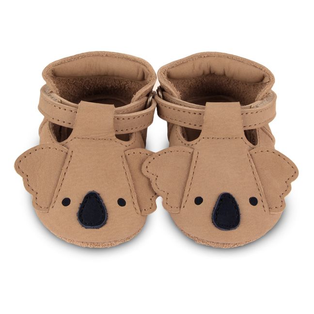 Spark Nubuck Slippers | Cognac